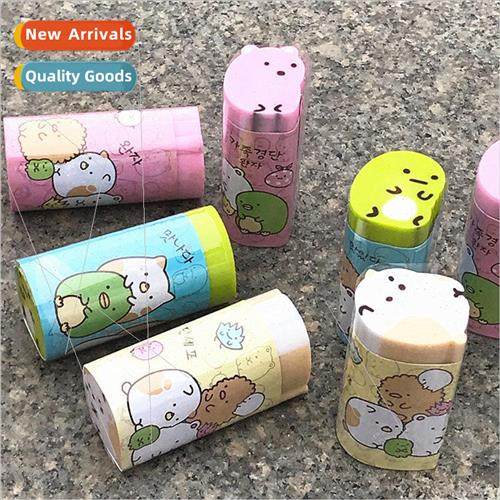 Corner Creature Cuttable Eraser 9916 Cute Doughnut Family Ca