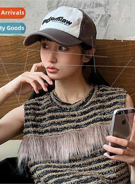 Spring and summer letters embroidered baseball cap female Ko