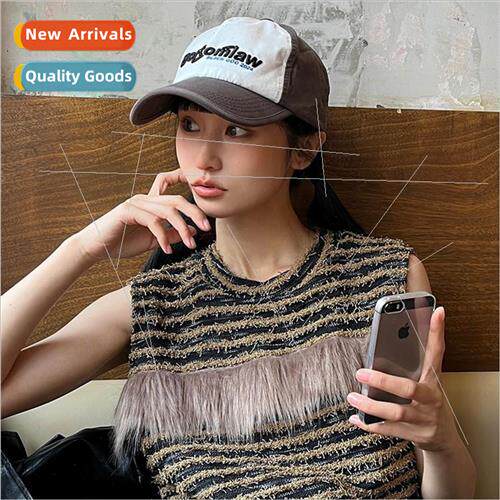Spring and summer letters embroidered baseball cap female Ko