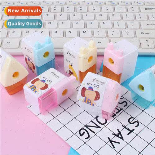 Cartoon animal pencil sharpener small pencil sharpener child