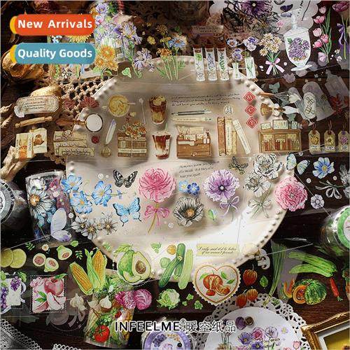 Tape Human fireworks romantic light retro diy handbook decor