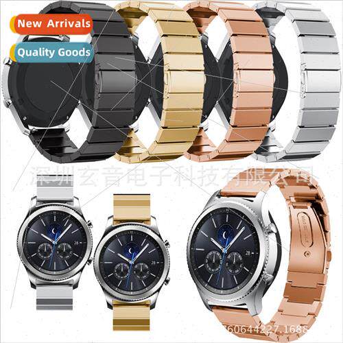 适用 Samsung Gear S3 classic one pearl stainless steel band