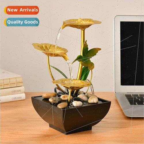 Iron desktop running water ornaments small bonsai living roo