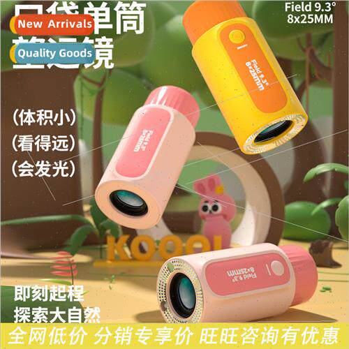 Pocket Monoculars Adjustable 8x Magnification High Power HD
