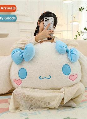 Cartoon big ear dog sofa cushion girl heart pillow bedside c