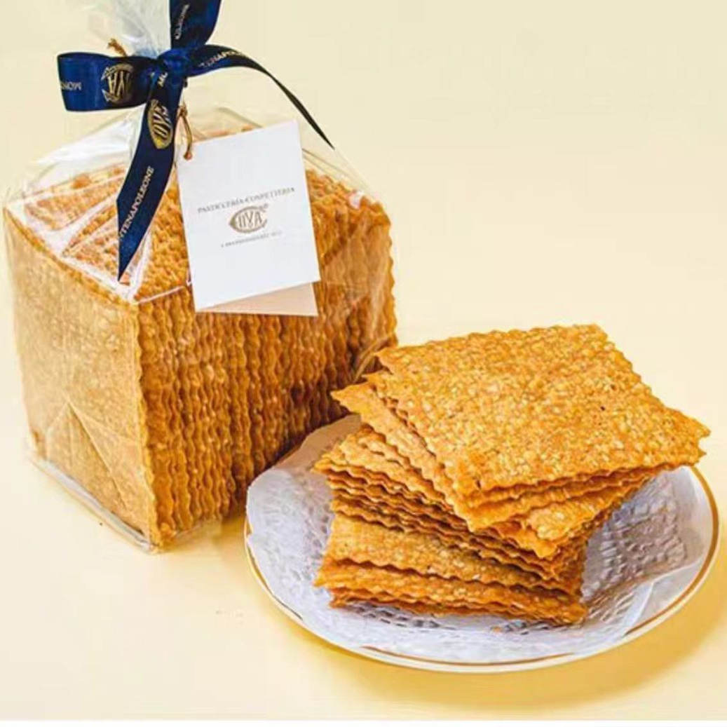 cova芝麻薄脆饼燕麦糕点芝士蛋糕