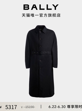 【尊享折扣】BALLY巴利黑色男士外套6308216