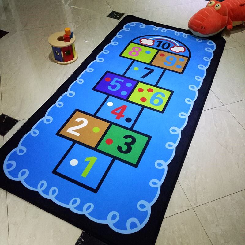 Cartoon game carpet kindergarten Excellent Amoy children Hopscotch boy Early education baby Mat washingin the Home Fabric , Carpet  category - from Buy2taobao.com to provide professional Taobao agent buy service