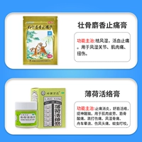 10 наклеек x 2 мешки + 1 коробка Lingnan Waning Mint Holo Paste 18G (Hong Kong Pharmaceutical) [комбинированное лекарство]