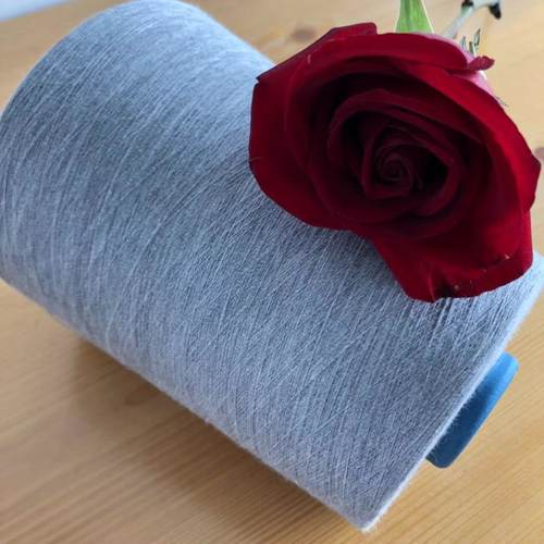 32S涤棉麻灰11号色 色纺纱可加工定制江阴泽天缘麻灰纱 - 封面