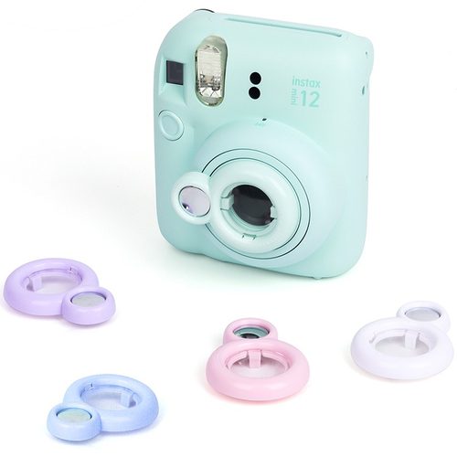 适用富士拍立得mini12自拍镜拍立得相机配件专用近摄镜反光镜