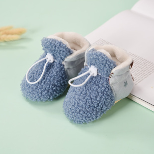 袜秋冬季 子学步软底0 防掉3 12个月9男女宝宝单鞋 1岁 新生婴儿鞋