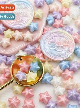 Fire Lacquer Stamp Wax Grain Pearlized Mixed Colors Macar Lu