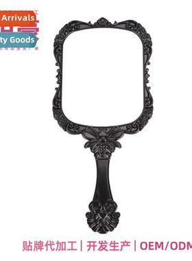 Butterfly  retro square makeup mirror an square stereo relie