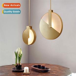 small chelier creative Round rotating room circle che dining