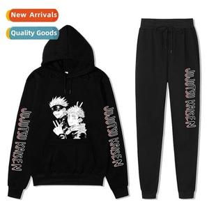 Japanese Hooded Printed War Back Mantra Anime New 2021