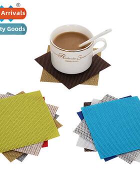 Placemats Pure color table insulating mat coasters PVC n-sli