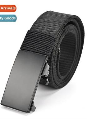 Tactical belt mens multifunctional military fan canvas outdo
