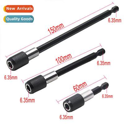 Knurled hexagal shank quick release self-locking adapter ext