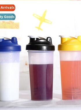 600ml r Cups Stirring  Cups Protein Powder Fness On--Go Cups