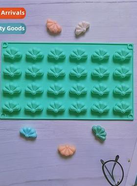 24 cnected clover 137 chocolate silice mold dessert mold cak