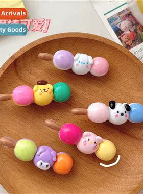 Cute animal doughnut string duckbill clip summer cute girl h