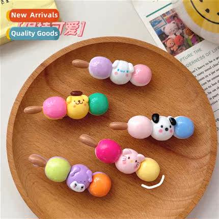 Cute animal doughnut string duckbill clip summer cute girl h