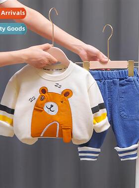 Boys fall su su 2022 new baby childrens spring  autumn lg-sl