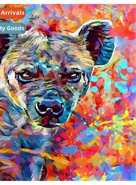 Full diamd diamd painting small colorful puppy creative hmad