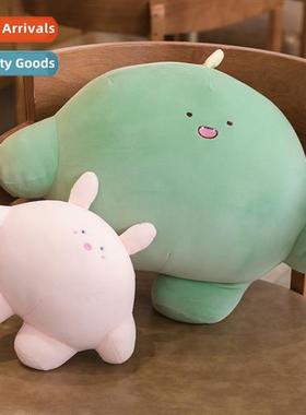 Cute glutinous rice dumpling plush toy doll round dinosaur o