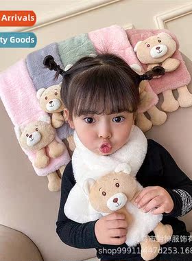 0-10 years old childrens scarf 2020 autumn and winter new bo