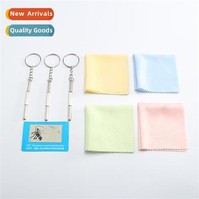 Multifunctial Mini Portable Triple Screwdriver Embossed Mixe