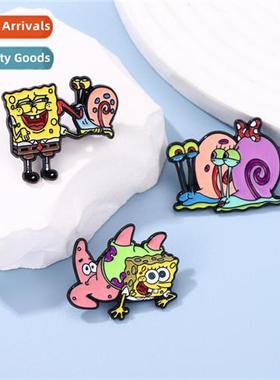 Japanese carto SpgeBob SquarePants Patrick cute cute student