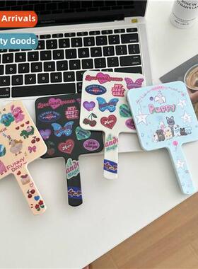 cute carto mirror square hheld mirror students dormory porta