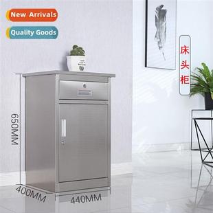 Stainless steel short cabinet hospal bedside cabinet three b