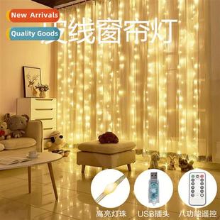 eight cur lights wire lear functi ctrol remote USB color LED