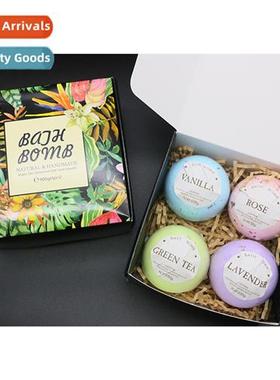 100g aroma bath bombs bath bombs gift box dried flowers esse