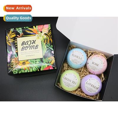 100g aroma bath bombs bath bombs gift box dried flowers esse