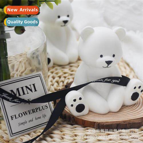 ins style three-dimensial sting bear silice mould DIY making