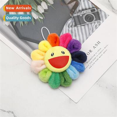 Japan seven colours r sunflower brooch seven colours r small