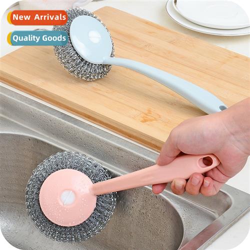 Kchen Hangable Pot Wash BrushNordic Lg Hle Degreasing Cleani