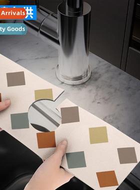 Faucet Absorbent Pad Hwashing Sink Quick Drying St Pad Washs