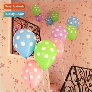 dot latex wedding inch decorat party polka birthday ballo