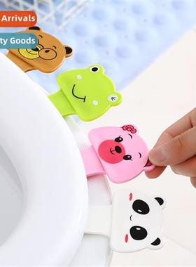 Toilet Seat Lid Hler Carto Cvenient Toilet Seat Hle Lid Hold