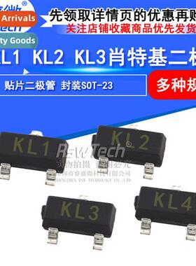 BAT54 BAT54A BAT54C BAT54S Silkscreen KL1 KL2 KL3 Schottky D