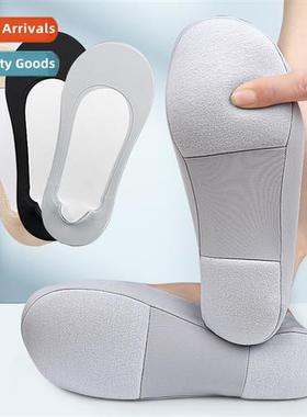 Womens arch invisible shallow boat socks st spge shock absor