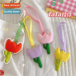 Jewelry female cute tulip charm delicate couple bag clothing