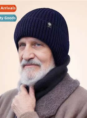 Elderly grandfar hat mens winter cold warm ear protecti elde