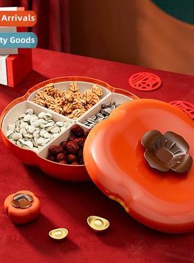 Dried fru box persimm persimm Ruyi fru plate cy box living r