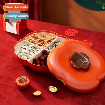 Dried fru box persimm persimm Ruyi fru plate cy box living r